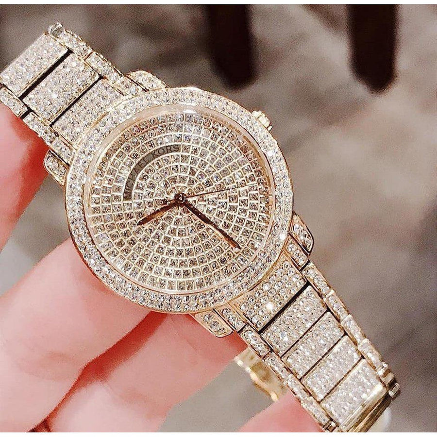 Michael Kors Glitz Gold Pave Women's Watch MK6547 – Watches