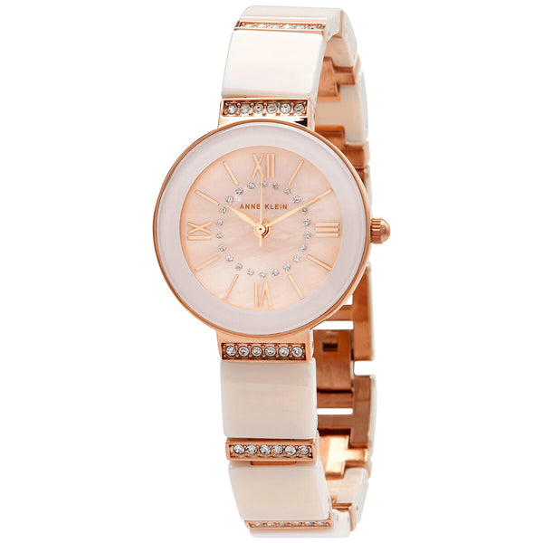 Anne Klein Blush Dial Ladies Watch #3340LPRG - Watches of America