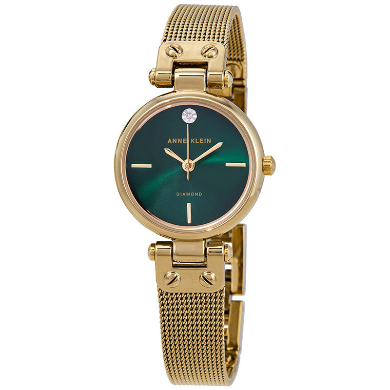 Anne Klein Green Dial Ladies Watch #AK/3002GNGB - Watches of America