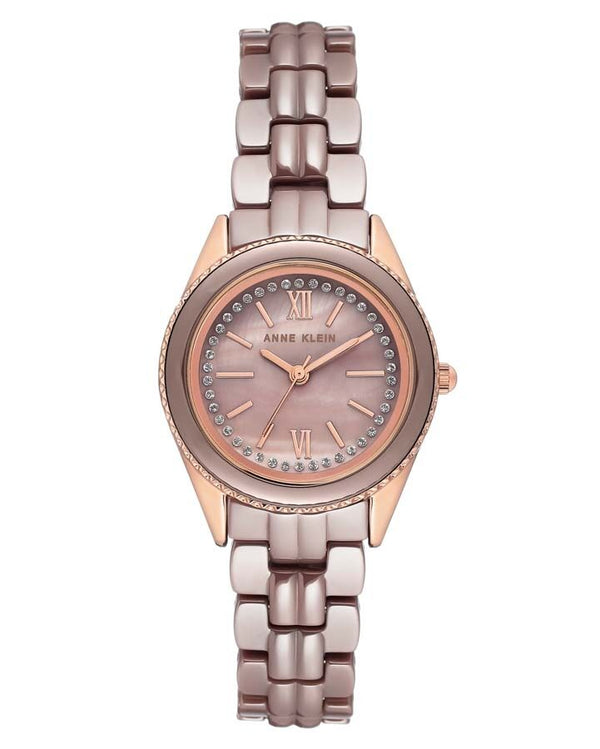 Anne klein mother of pearl dial ladies watch best sale