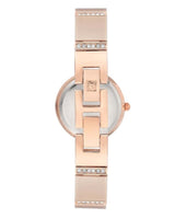 Anne Klein Tan Mother of Pearl Dial Ladies Watch #3340TNRG - Watches of America #3