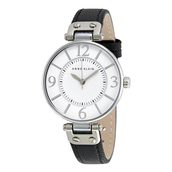 Anne Klein White Dial Ladies Watch #10-9169WTBK - Watches of America