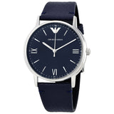 Emporio Armani Kappa Quartz Blue Dial Ladies Watch AR11012 - Watches of America