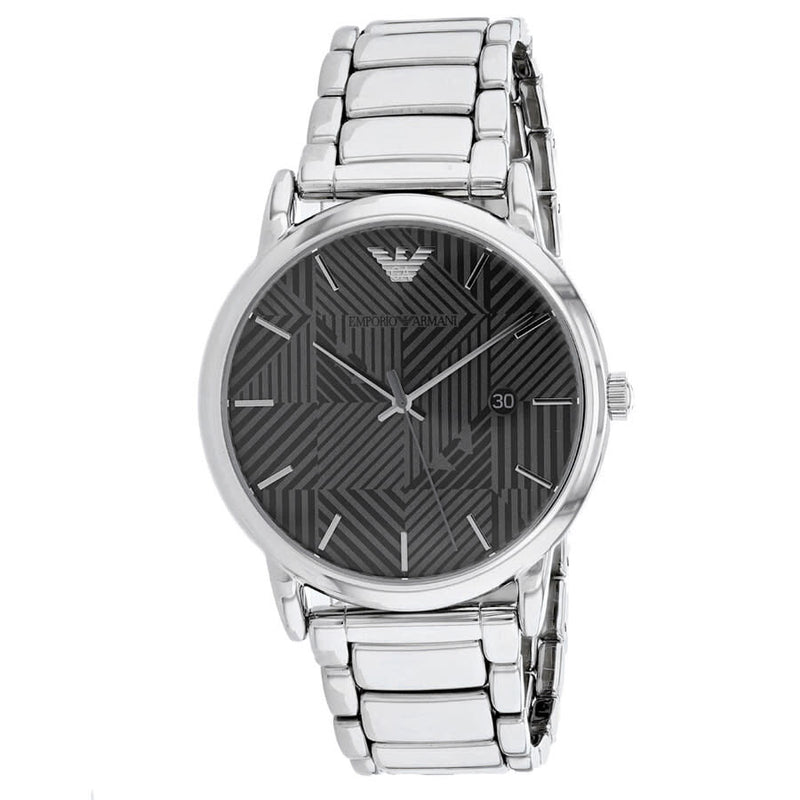Armani Classic Quartz Grey Dial Men's Watch AR11134 - Watches of America