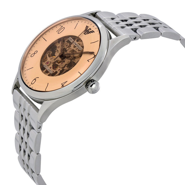 Emporio Armani Dress Beige Dial Men's Stainless Steel Watch AR1922 - Watches of America #2