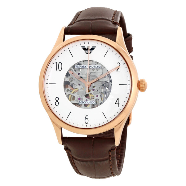 Emporio Armani Dress White Dial Men's Watch AR1920 - Watches of America