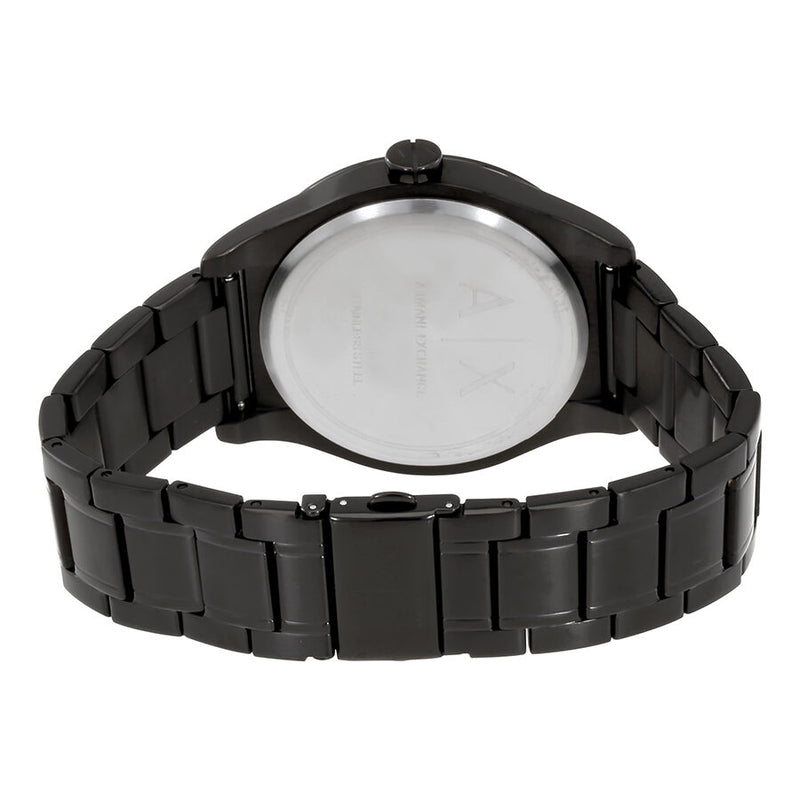 Armani exchange 2024 watch mens black