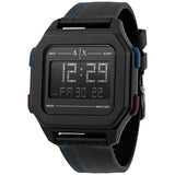 Armani Exchange Digital Black Dial Men's Watch #AX2955 - Watches of America