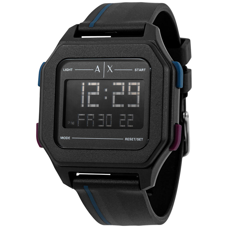 Armani Exchange Digital Black Dial Men's Watch #AX2955 - Watches of America