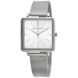 Armani Exchange Lola Quartz Crystal Silver Dial Ladies Watch #AX5800 - Watches of America