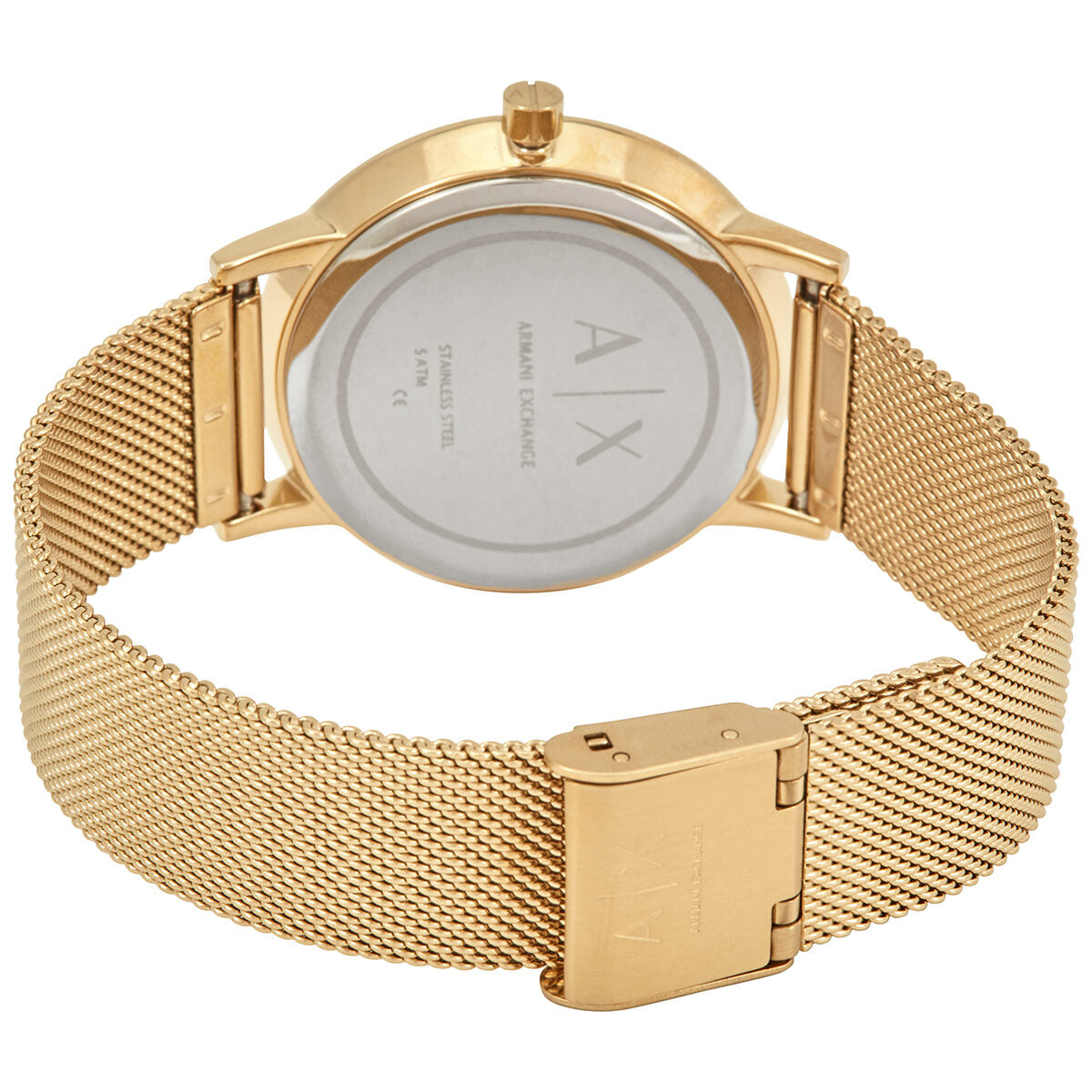 Armani Exchange Quartz Gold Dial Ladies Watch AX5536 Watches of