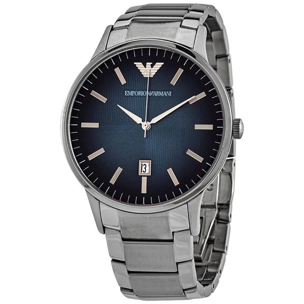 Emporio Armani Renato Quartz Blue Dial Men's Watch #AR11182 - Watches of America