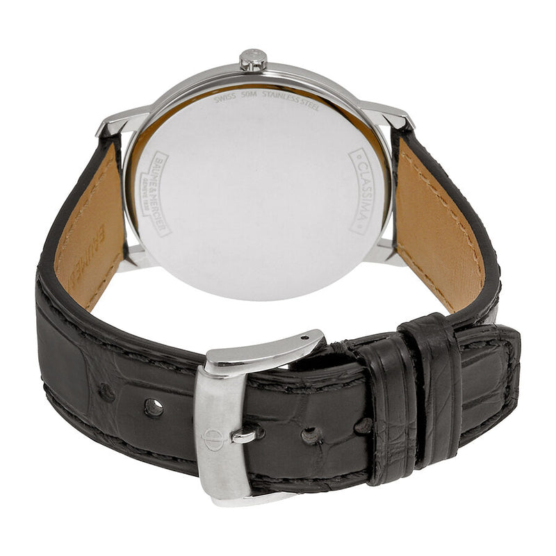 Baume and Mercier Classima Executives White Dial Men's Watch #10097 - Watches of America #3