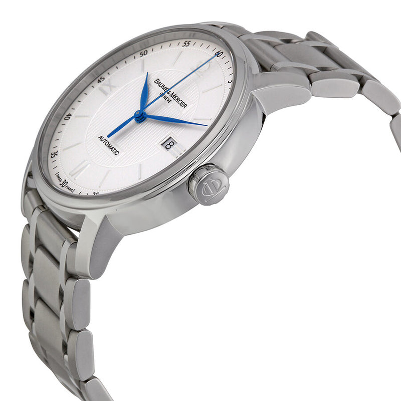 Baume and Mercier Classima Silver Dial Men's Watch #10085 - Watches of America #2