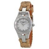 Baume and Mercier Linea Mother of Pearl Dial Beige Leather Ladies Watch #10116 - Watches of America