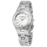 Baume and Mercier Linea Silver Dial Stainless Steel Ladies Watch + Additional Strap#10070 - Watches of America