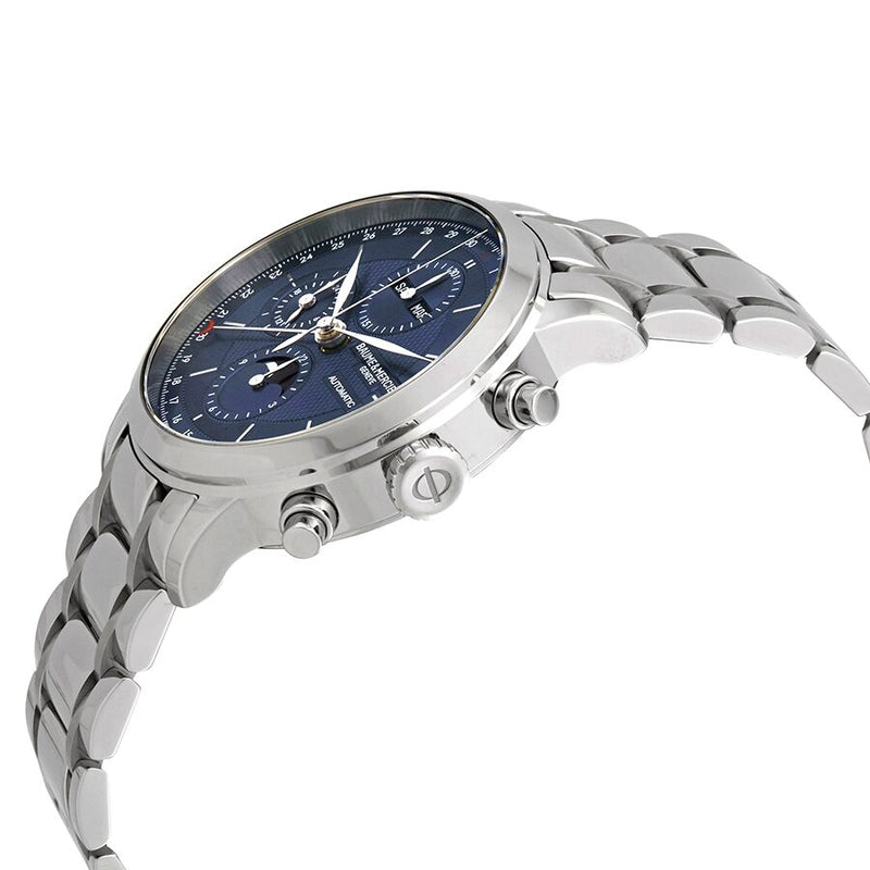 Baume et Mercier Classima Full Calendar Moon Phase Automatic Blue Dial Men's Watch #10485 - Watches of America #2