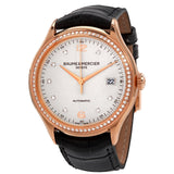 Baume et Mercier Clifton Automatic Silver Dial Men's Watch MO#A10194 - Watches of America