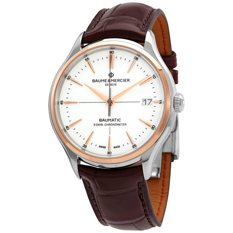 Baume et Mercier Clifton Baumatic Automatic Men's Watch #10519 - Watches of America