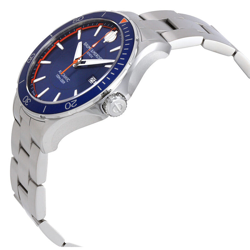 Baume et Mercier Clifton Automatic Blue Dial Men's Watch #MOA10378 - Watches of America #2