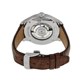 Baume et Mercier Clifton Grey Dial Brown Leather Men's Watch MO #A10213 - Watches of America #3