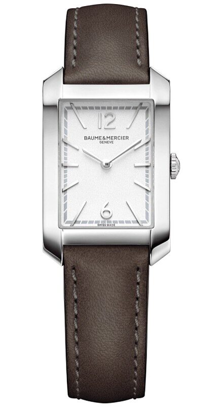 Baume et Mercier Hampton Quartz Silver Dial Ladies Watch #10471 - Watches of America