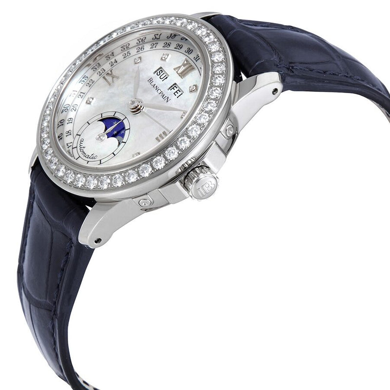 Blancpain Leman Automatic Ladies Watch #2360-4691A-55B - Watches of America