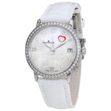 Blancpain Saint Valentin Automatic Mother of Pearl Diamond Ladies Watch #6604-4654-55B - Watches of America #2