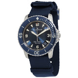 Blancpain Fifty Fathoms Automatic Blue Dial Men's Watch #5015-12B40-NAOA - Watches of America