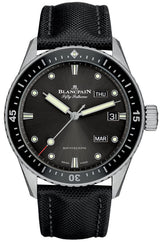 Blancpain Fifty Fathoms Bathyscaphe Annual Calender Automatic Meteor Grey Dial Men's Watch #5071-1110-B52A - Watches of America #2