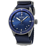 Blancpain Fifty Fathoms Bathyscaphe Automatic Blue Dial Men's Watch #5000-0240-NAOA - Watches of America