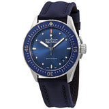 Blancpain Fifty Fathoms Bathyscaphe Automatic Blue Dial Men's Watch #5100-1140-O52A - Watches of America