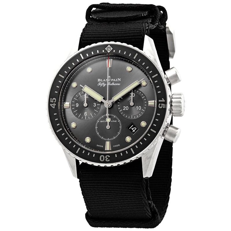 Blancpain Fifty Fathoms Chronograph Automatic Men's Watch #5200-1110-NABA - Watches of America