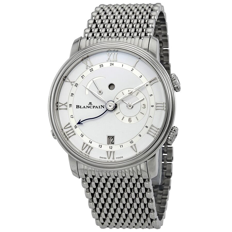 Blancpain Villeret Revil GMT Alarm Automatic Men's Watch #6640-1127-MMB - Watches of America