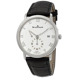 Blancpain Villeret White Dial Black Leather Men's Watch #6606A-1127-55B - Watches of America