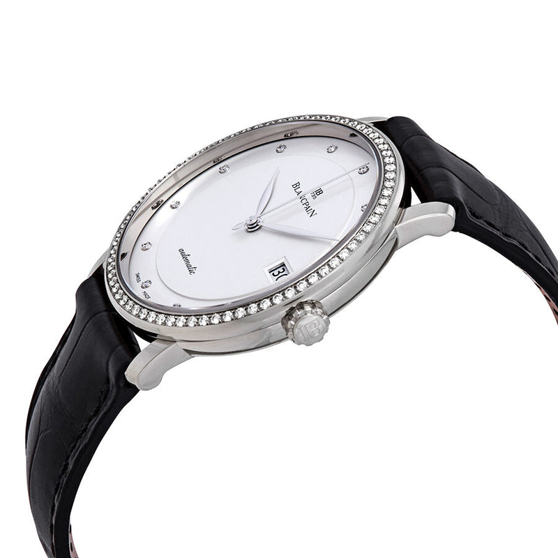 Blancpain Villeret Ultra Slim Automatic 18kt White Gold Men's Watch #6223-1987-55B - Watches of America #2