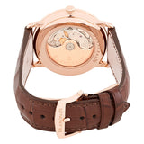 Blancpain Villeret White Dial 18kt Rose Gold Brown Leather Men's Watch #6651-3642-55B - Watches of America #3