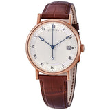 Breguet Classique 18kt Rose Gold Automatic Silver Dial Men's Watch #5177BR/15/9V6 - Watches of America