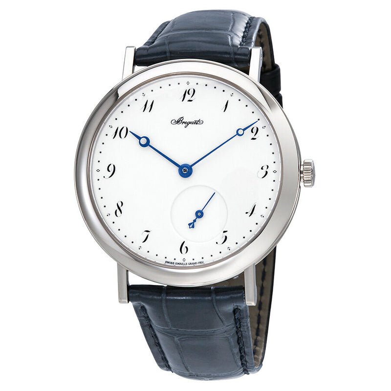 Breguet Classique Automatic Silver Dial 18kt White Gold Men's Watch 5140BB299W6#5140BB/29/9W6 - Watches of America