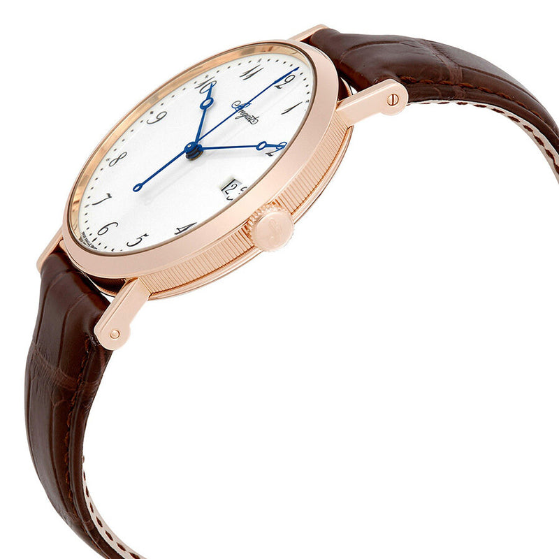 Breguet Classique Automatic White Dial Brown Leather Men's Watch #5177BR/29/9V6 - Watches of America #2