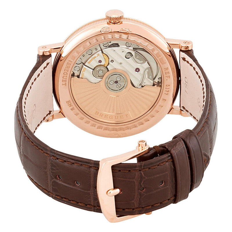 Breguet Classique Automatic White Dial Brown Leather Men's Watch #5177BR/29/9V6 - Watches of America #3