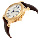 Breguet Marine Silver Dial Leather Men's Watch #5817BA/12/9V8 - Watches of America #2