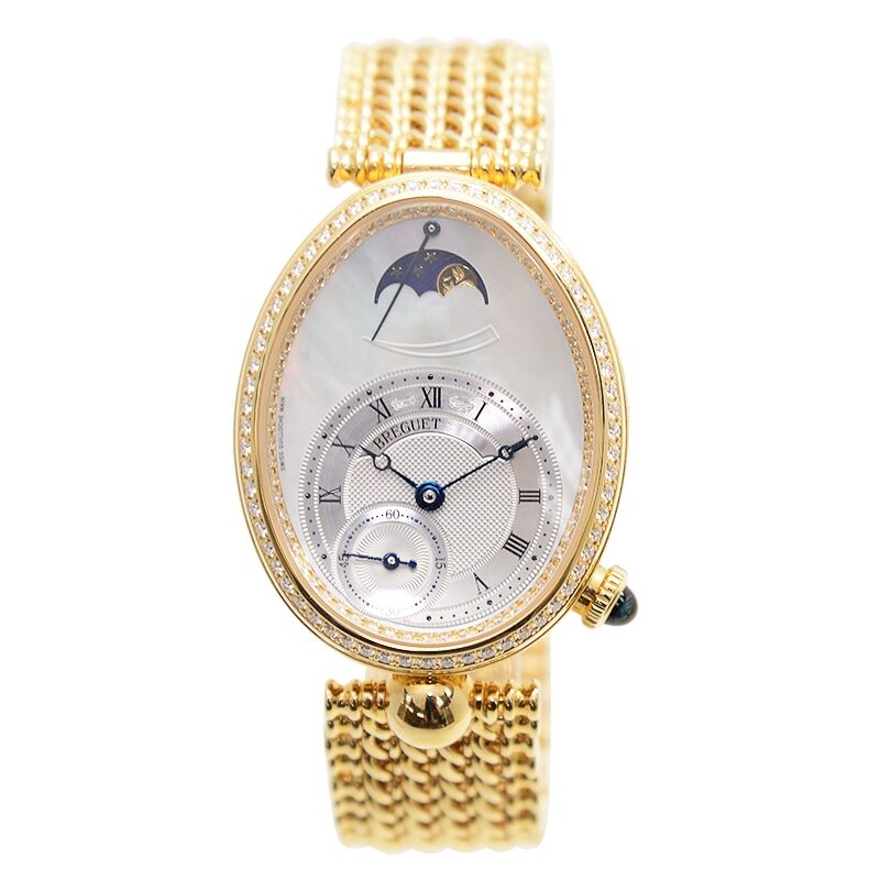 Breguet Reine de Naples Power Reserve Automatic Diamond Ladies Watch #8908BA/52/J20.D000 - Watches of America #2