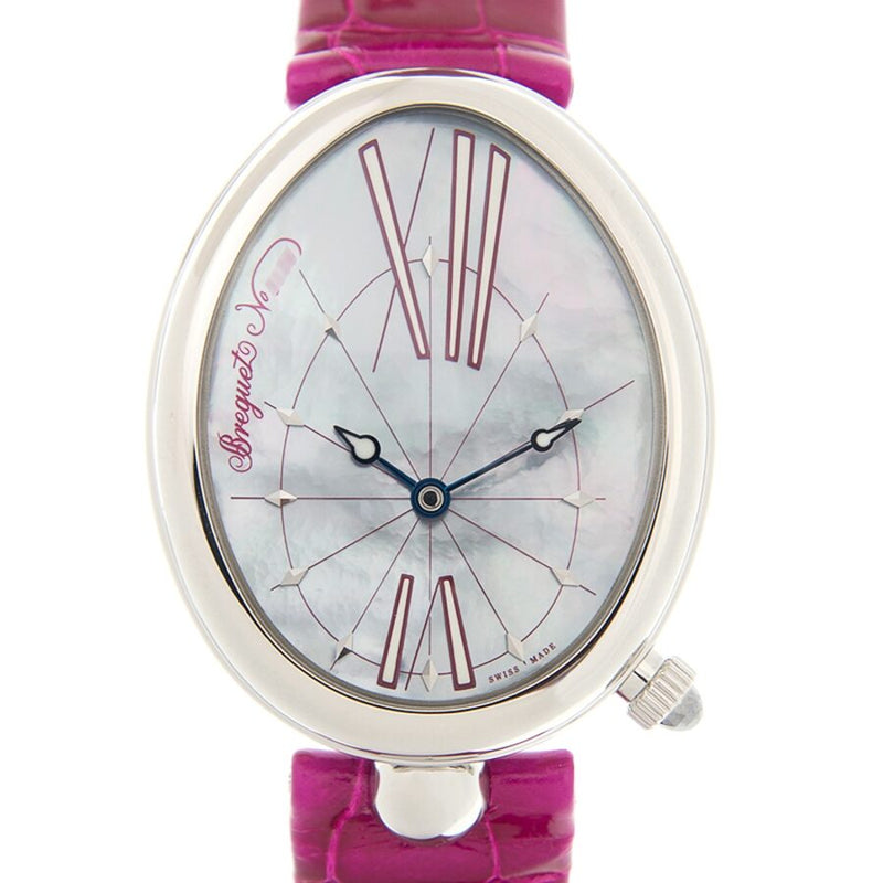 Breguet Reine de Naples White Mother of Pearl Dial Ladies Watch #8967ST/G1/986 - Watches of America #2