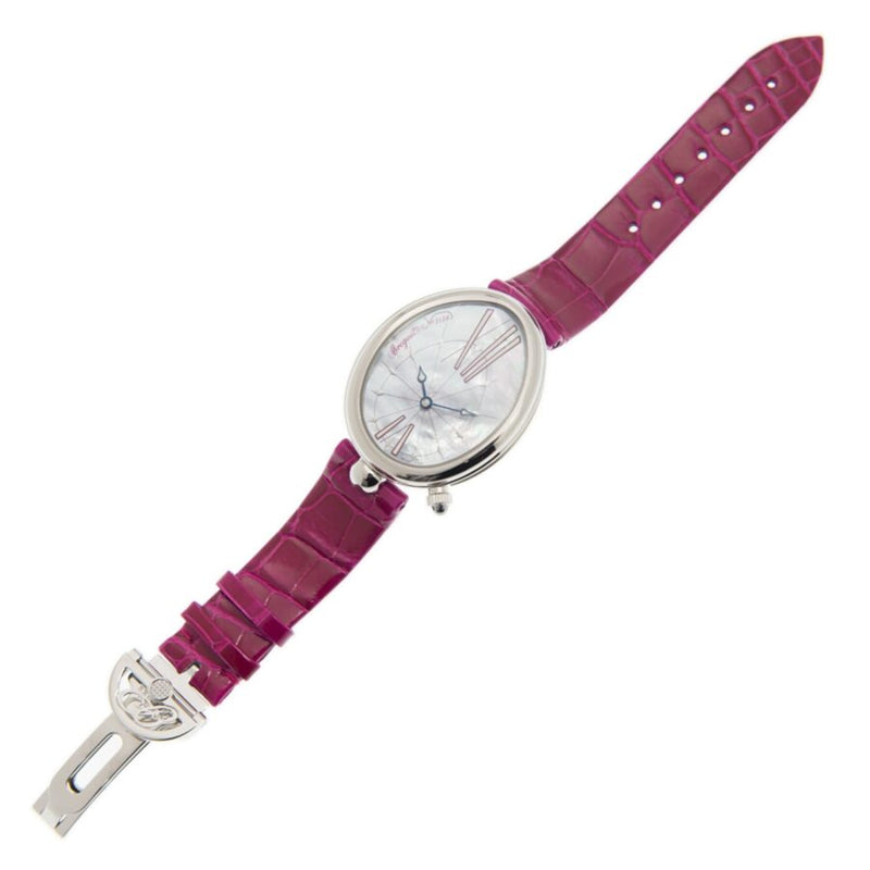Breguet Reine de Naples White Mother of Pearl Dial Ladies Watch #8967ST/G1/986 - Watches of America #3