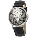 Breguet Tradition Automatic Men's 18 Carat White Gold Watch #7097BB/G1/9WU - Watches of America