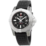 Breitling Automatic Black Dial Black Rubber Men's Watch #A17331101B1S2 - Watches of America