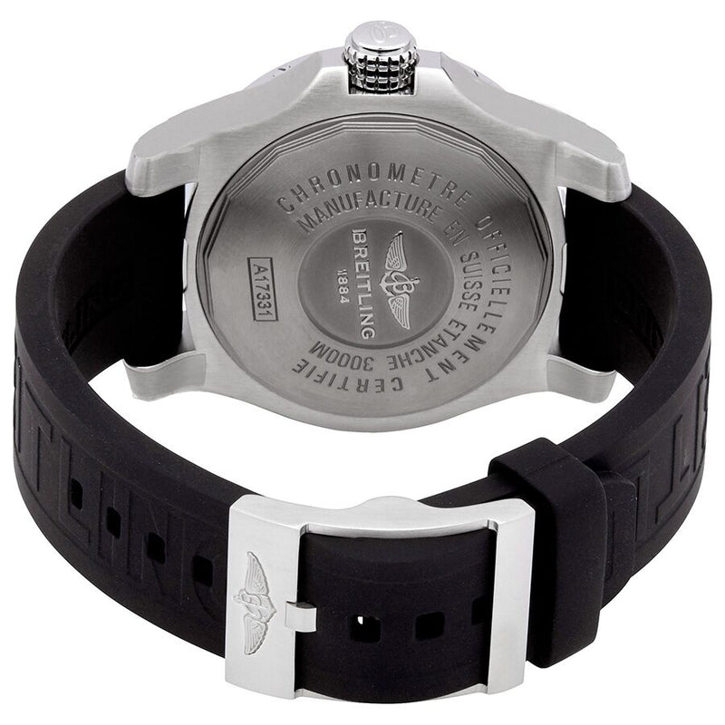 Breitling Automatic Black Dial Black Rubber Men's Watch #A17331101B1S2 - Watches of America #3