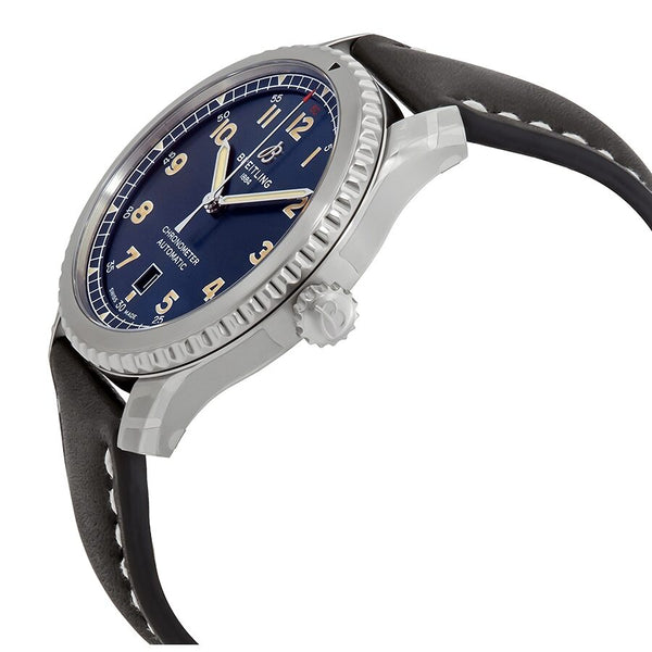 Breitling Avaitor 8 Automatic Chronometer Blue Dial Men's Watch #A17315101C1X2 - Watches of America #2