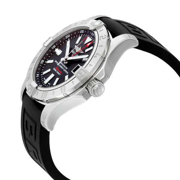 Breitling Avener II GMT Black Dial Men's Watch A3239011-BC35BKPT3 #A3239011-BC35-152S-A20S.1 - Watches of America #2